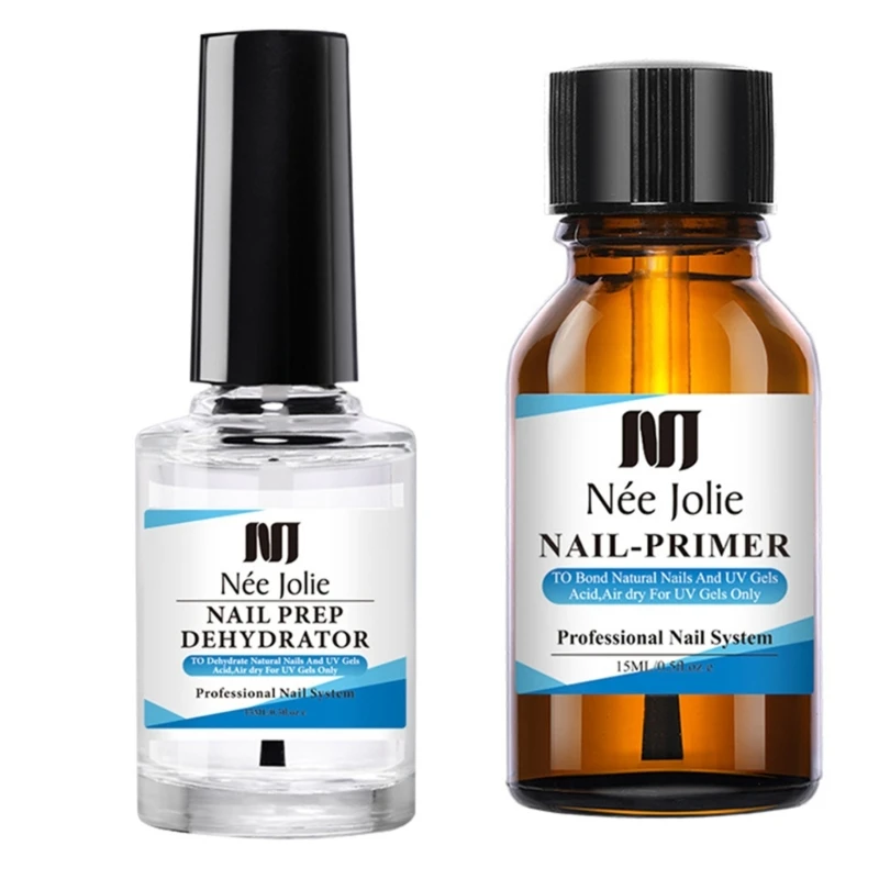 

RXJC Art Bases Gel for NAILs Polish Fast Dry Helper Dehydrator Primer Acid Free