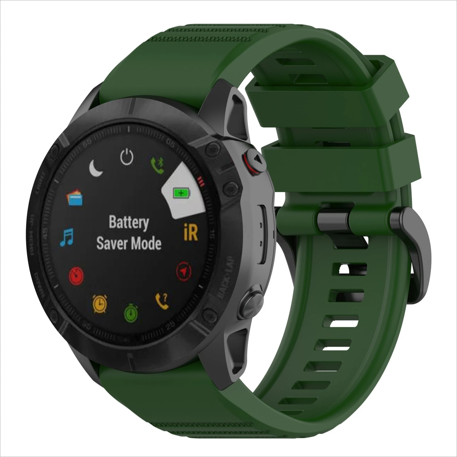 Premium Silicone Watch Strap for Adventure and Fitness Enthusiasts
