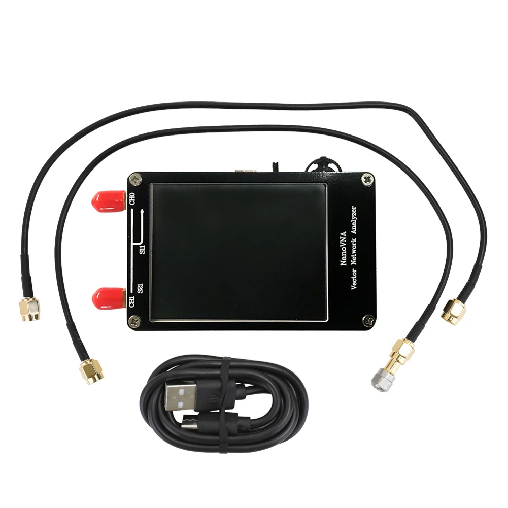 NanoVNA  Ʈũ м 50KHz-900MHz   MF HF VHF UHF ׳ м,   VNA ׽