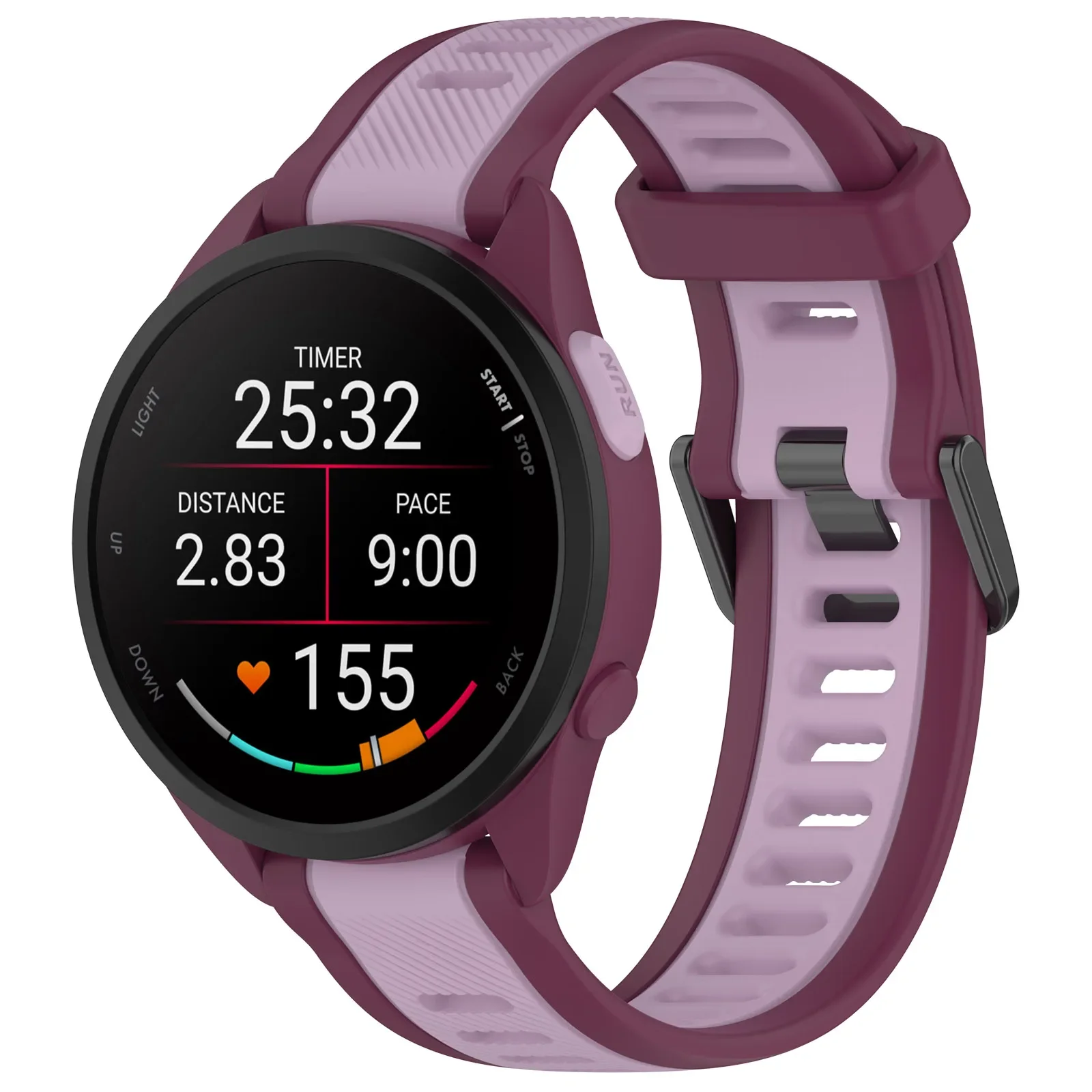 Breathable Soft Silicone Strap - 18/20/22mm