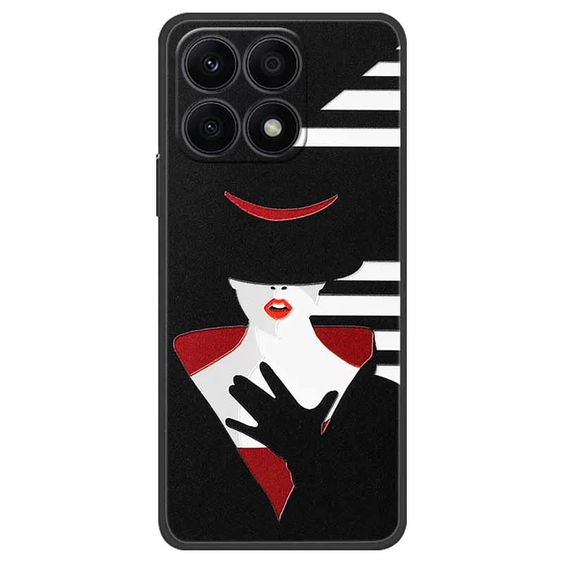3D Relief Embossed Soft Silicone Phone Case