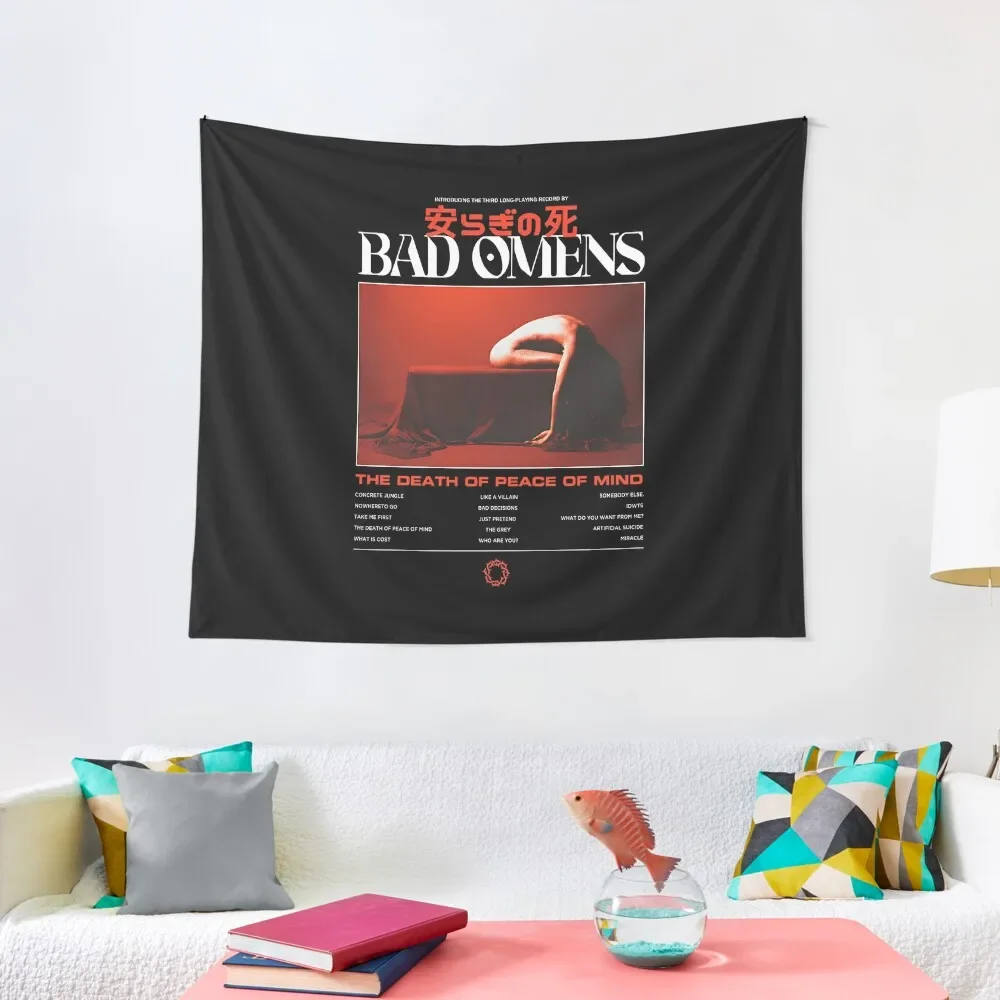 Bad Omens The Death Of Peace Of Mind Tracklist. Tapestry Wall Decoration Cute Room Decor Tapestry