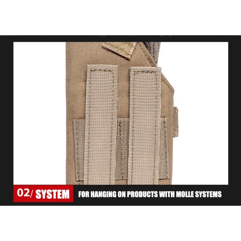 Gun bag gun accessories gun holster 1PC Outdoor MOLLE bag leg quick pull out organizer bag portable hide quick pull organizer accessories holster