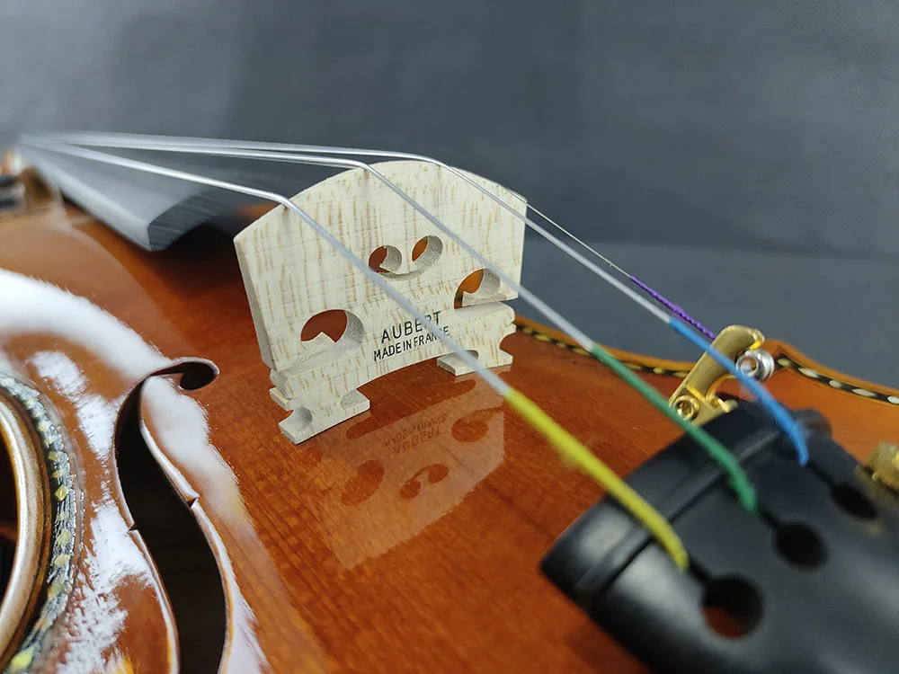 Violin 4/4 Professional Hand Made Bone Inlaid 1 Piece