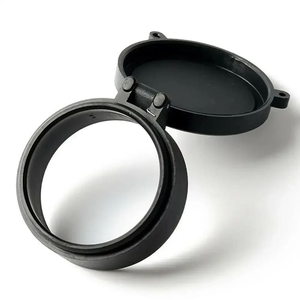 30-69MM Transparent Scope Lens Cover Flip Up Quick Spring Protection Cap Objective Lid for Hunting Accessories