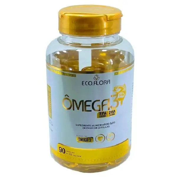 Suplemento Alimentar Ômega 3 1000Mg 90 Capsulas Ecoflora AliExpress