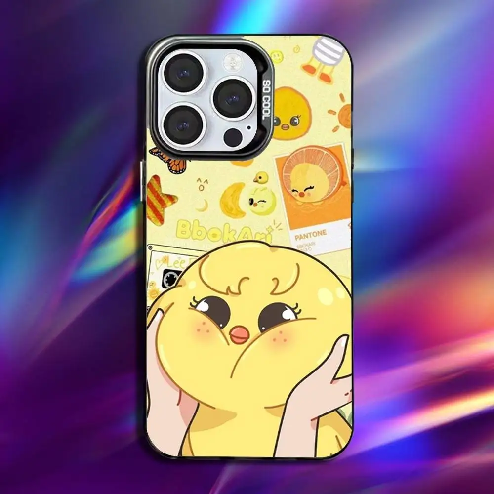Kpop Stray-Kids Skzoo Anti-Fall Black Matte Hard Bumper Phone Case