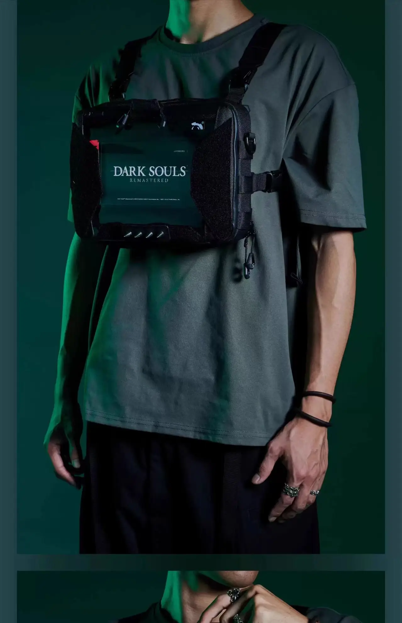 Overclock roam 25ss "Negative Display" Transparent side shoulder bag dnm xpac materials techwear accessories edc carrier 3 Overclock roam 25ss