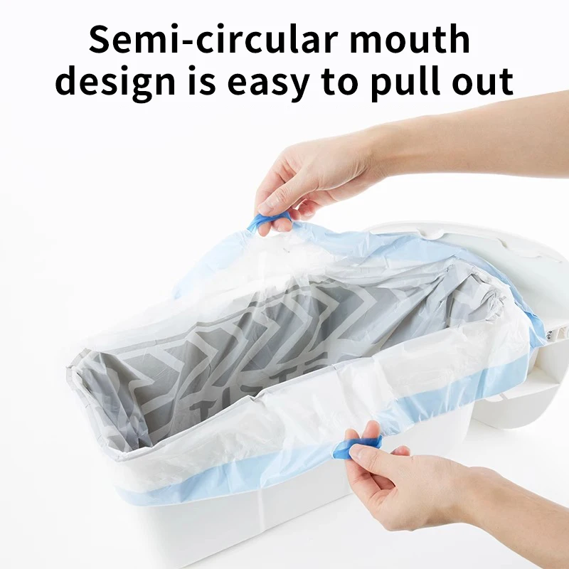 Enhanced Cat Litter Waste Receptacles – Portable Replacement Bags for Self-Cleaning Systems