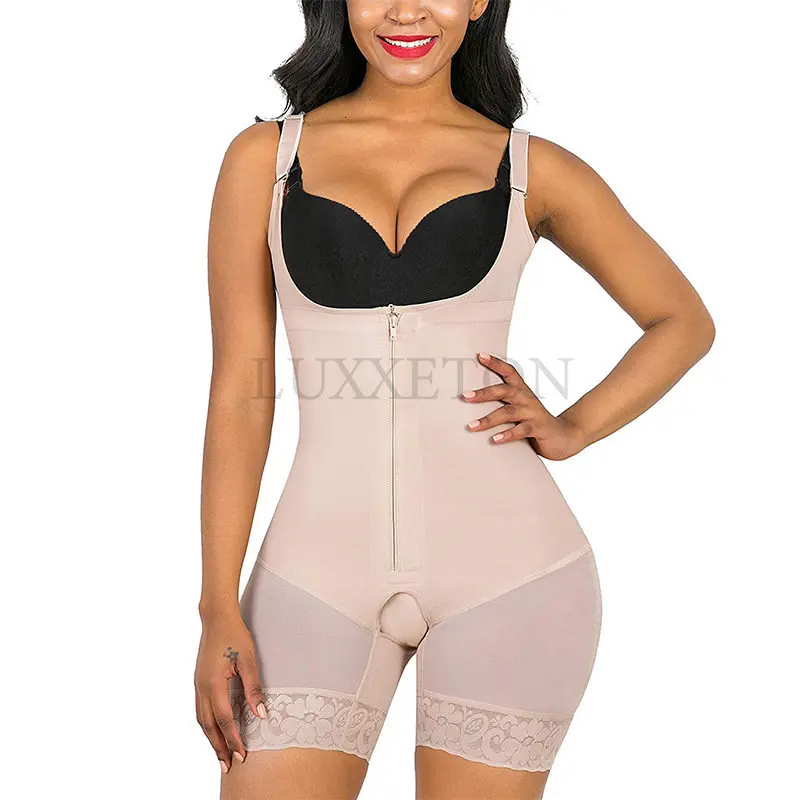 

Body Shaper Women Waist Trainer Butt Lifter Flat Stomach Slimming Binders Bodysuit Sheath Belly Pulling Corset Panties Shapewear