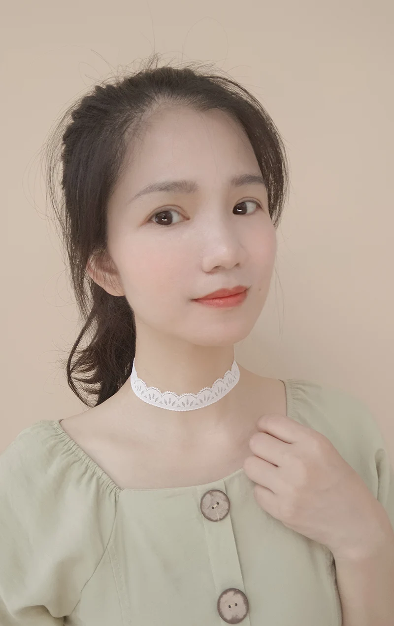 

Y889 New Popular Korean Edition Internet Red Neckband Elegant Neck Jewelry Neckband Personalized Lace Pattern Collar Neckband