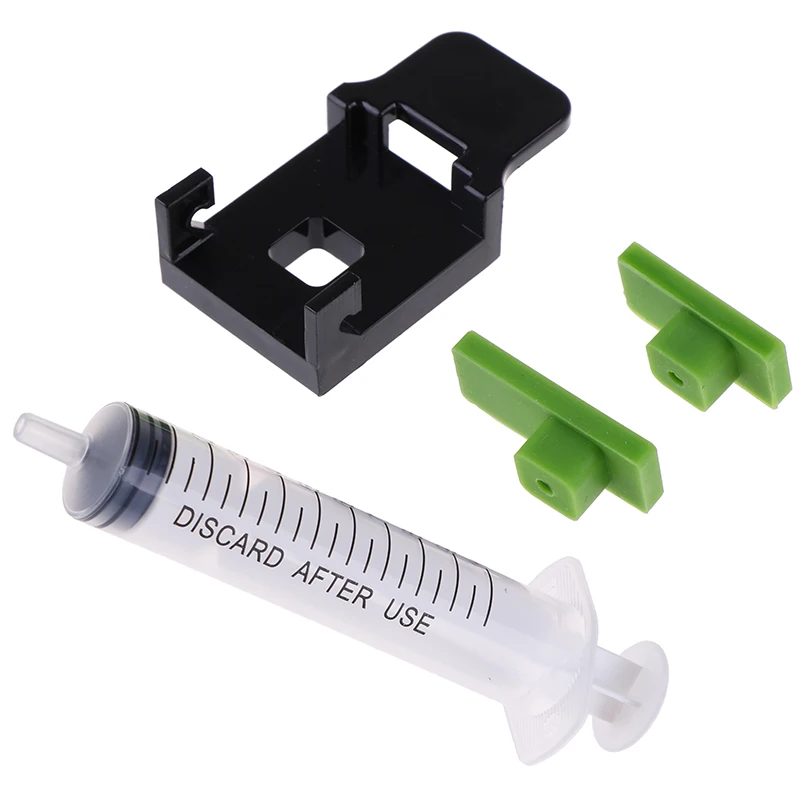 3 in1 Ink Refill Cartridge 2pcs Rubber Pads Syringe Tool Kit For Canon