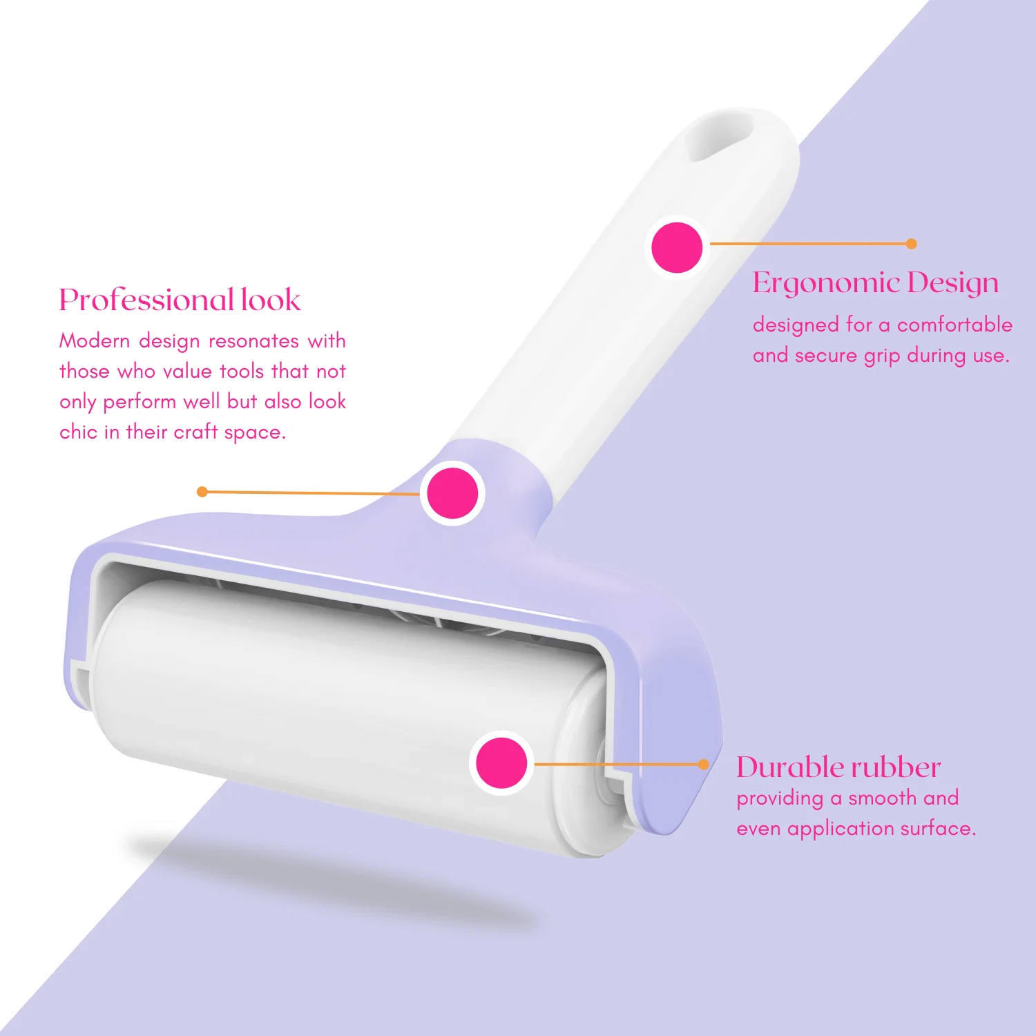 Versatile Rubber Brayer Roller