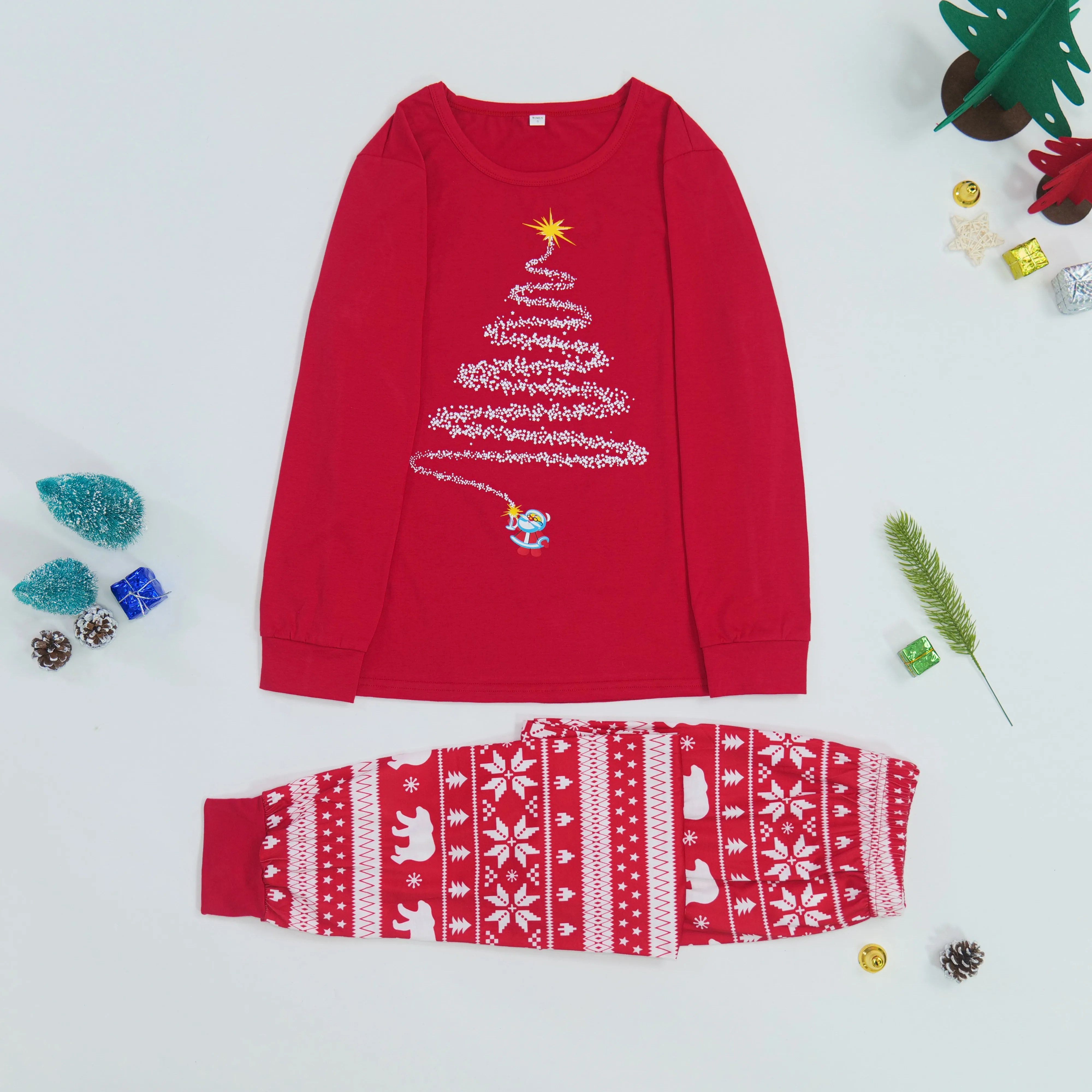 Family Homewear Christmas Pajamas Set