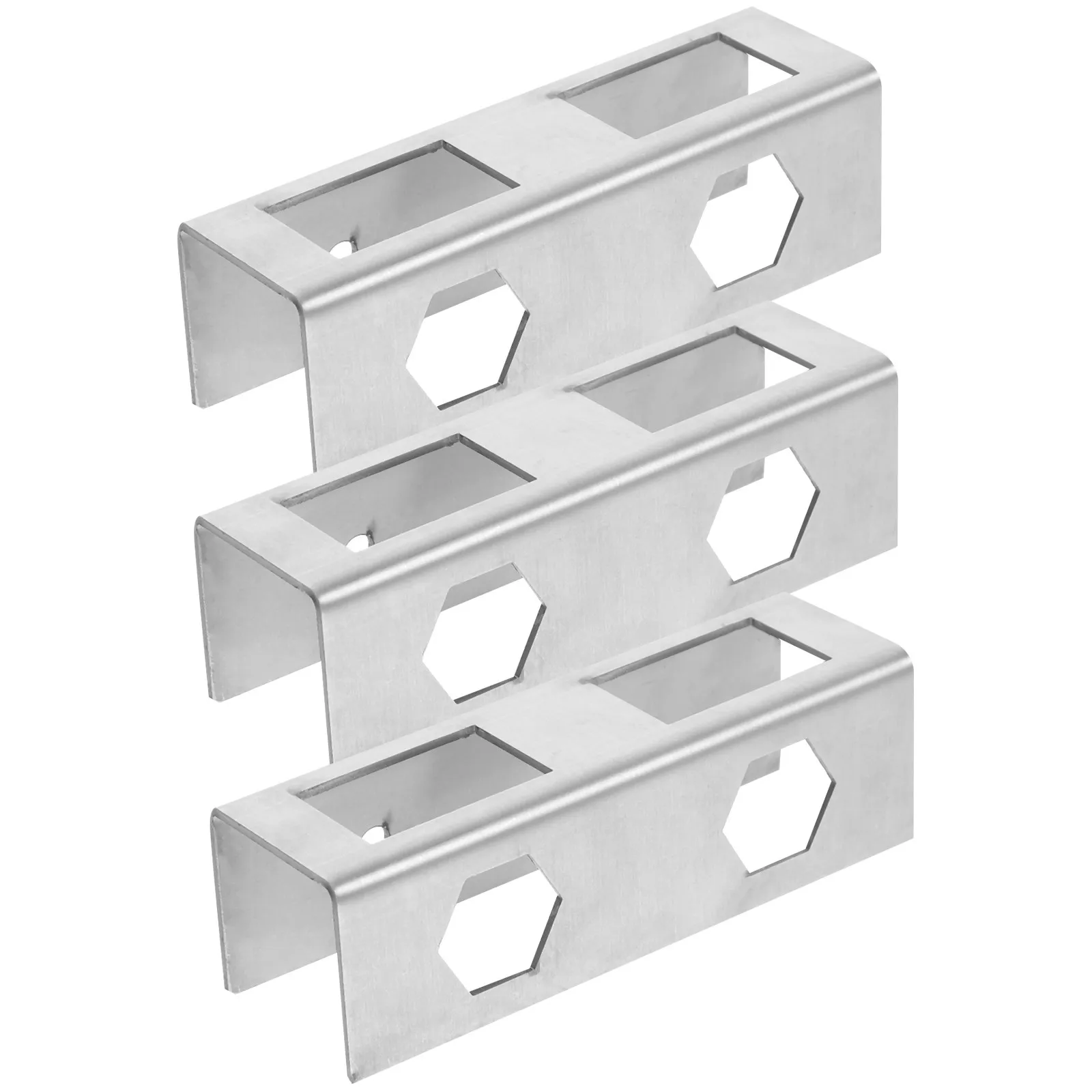 3Pcs 노트북 책상 스탠드 홀더 책상 아래에 견고하게 고정되는 노트북 보관 선..