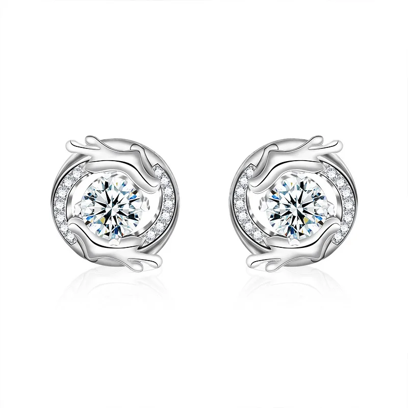 

Оригинальные серьги в национальном стиле «стрекоза», серебряная игла высокого класса, нишевое Серебро s925 пробы, аксессуары для ушей в стиле моссана, оптовая продажа