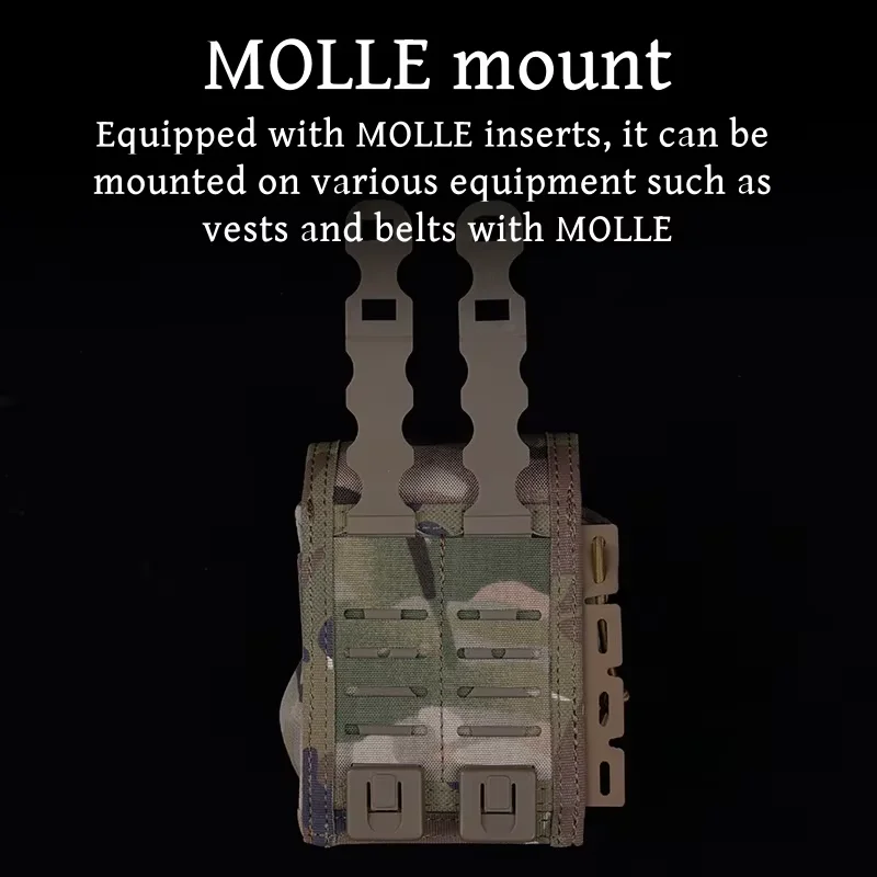 Outdoor multifunctional waist bag MOLLE first aid kit portable survival kit accessory bag camouflage training kit 4
