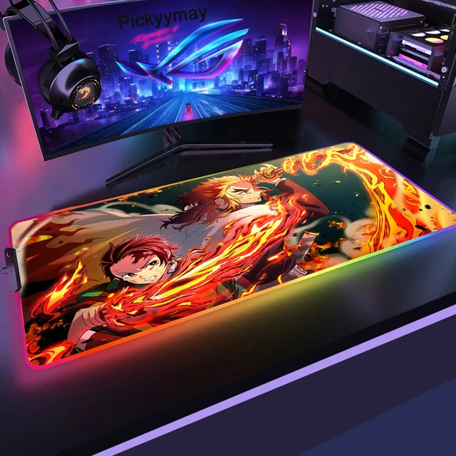 LED rvb USB tapis de souris jeu souris carte grand grand éclairage  rétro-éclairé arc-en-ciel Gamer XL tapis de souris 900x400 Surface clavier  tapis de bureau Maus