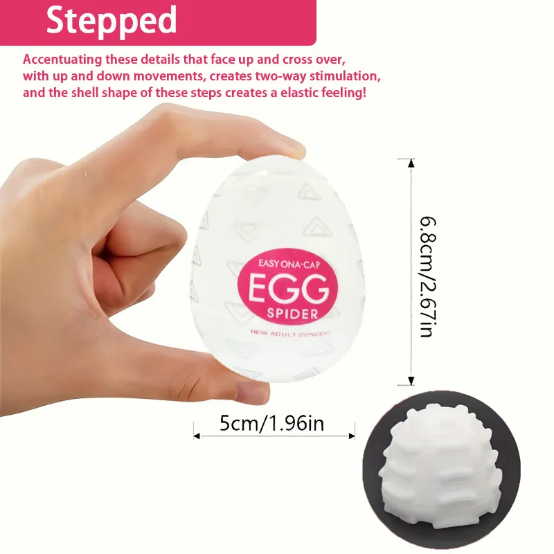 Mini Male Masturbation Eggs Penis Massager Blowjob Ghost Stimulating Stretchable Sex Portable Silicone Masturbator Toys for Men