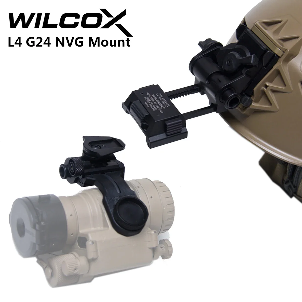 Metal Night Vision Goggles Mount for Hunting with Adjustable Platform
