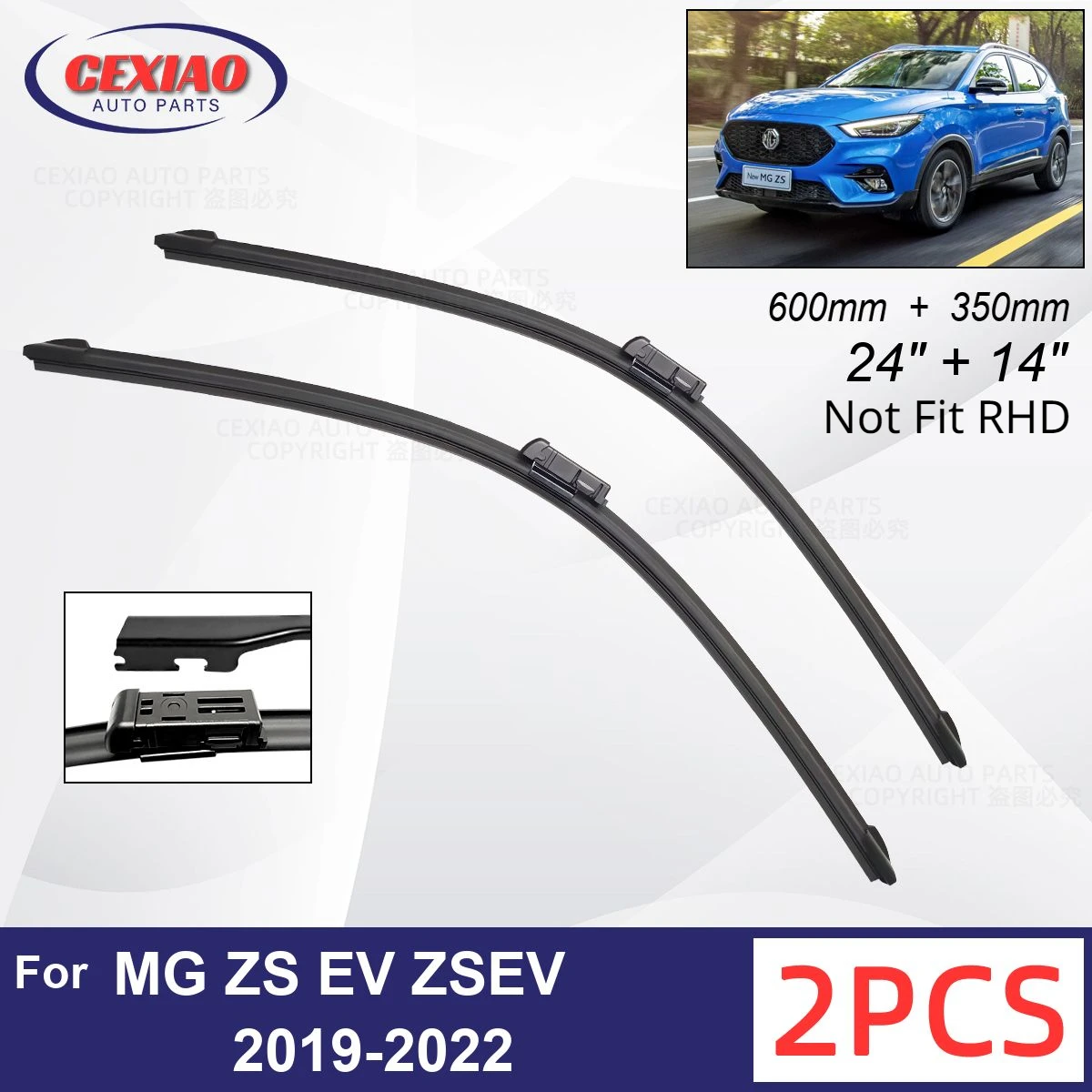 Limpiaparabrisas Limpiaparabrisas Para MG RX5 SUV 2018 2019 2020 2021 2022 2023, Accesorios Para Coche, Limpiaparabrisas Delantero, Cortador De Cepillos