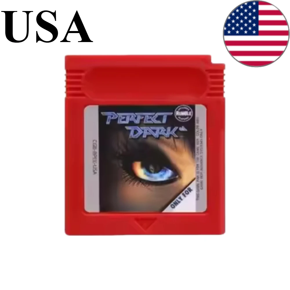 Multi-Color Shell Retro FPS Shooting Video Game Cartridge - USA Version