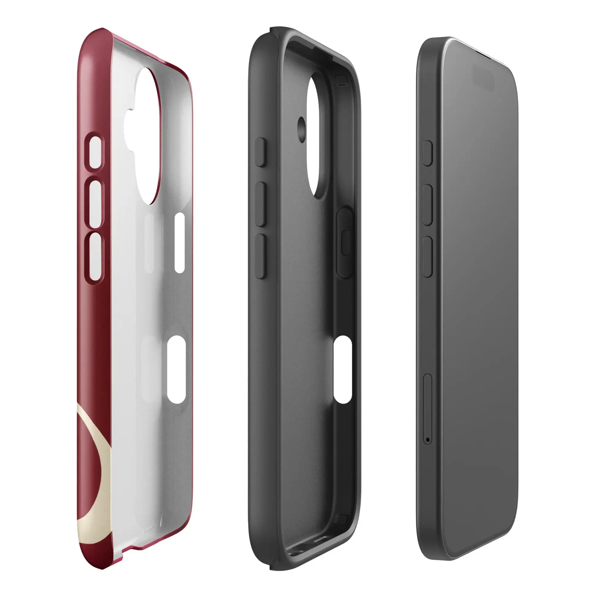 Luxury Love Double-Layer Back Cover Phone Case
