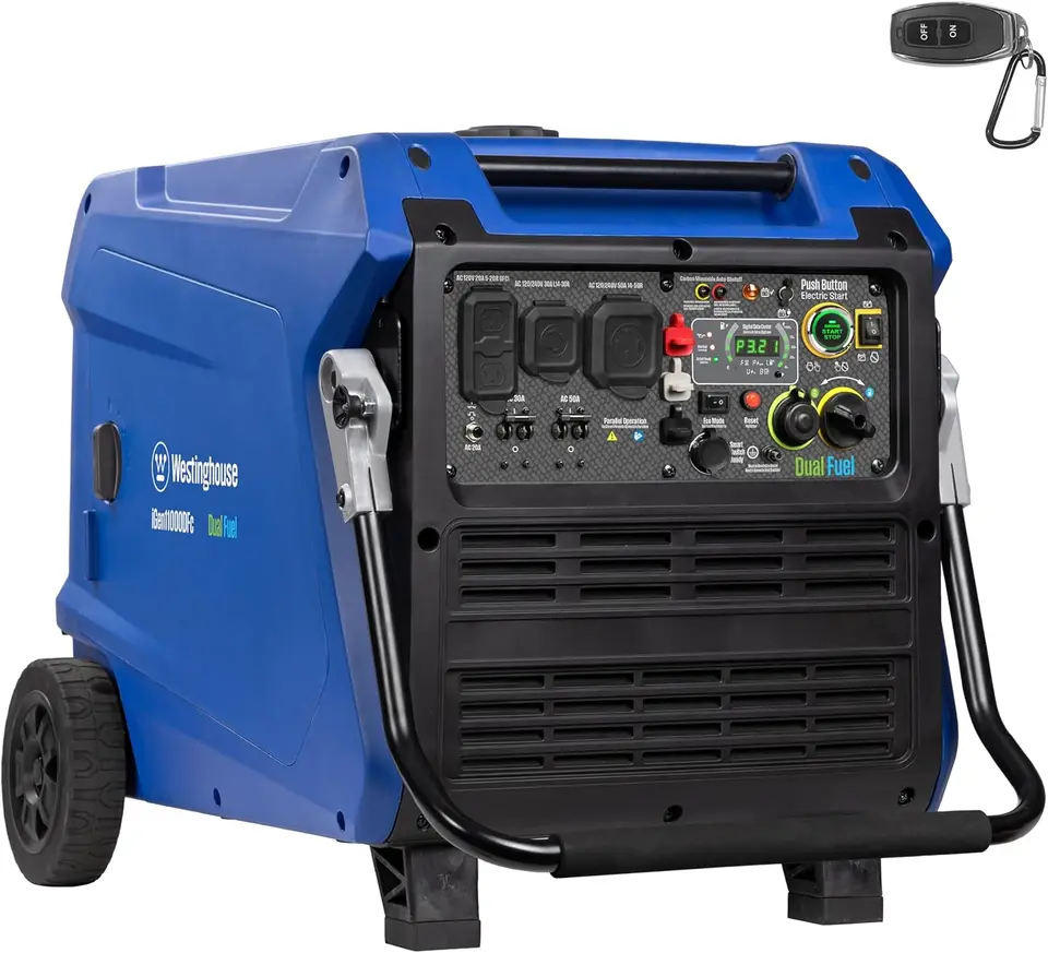 11000 Watt Dual Fuel Portable Inverter Generator