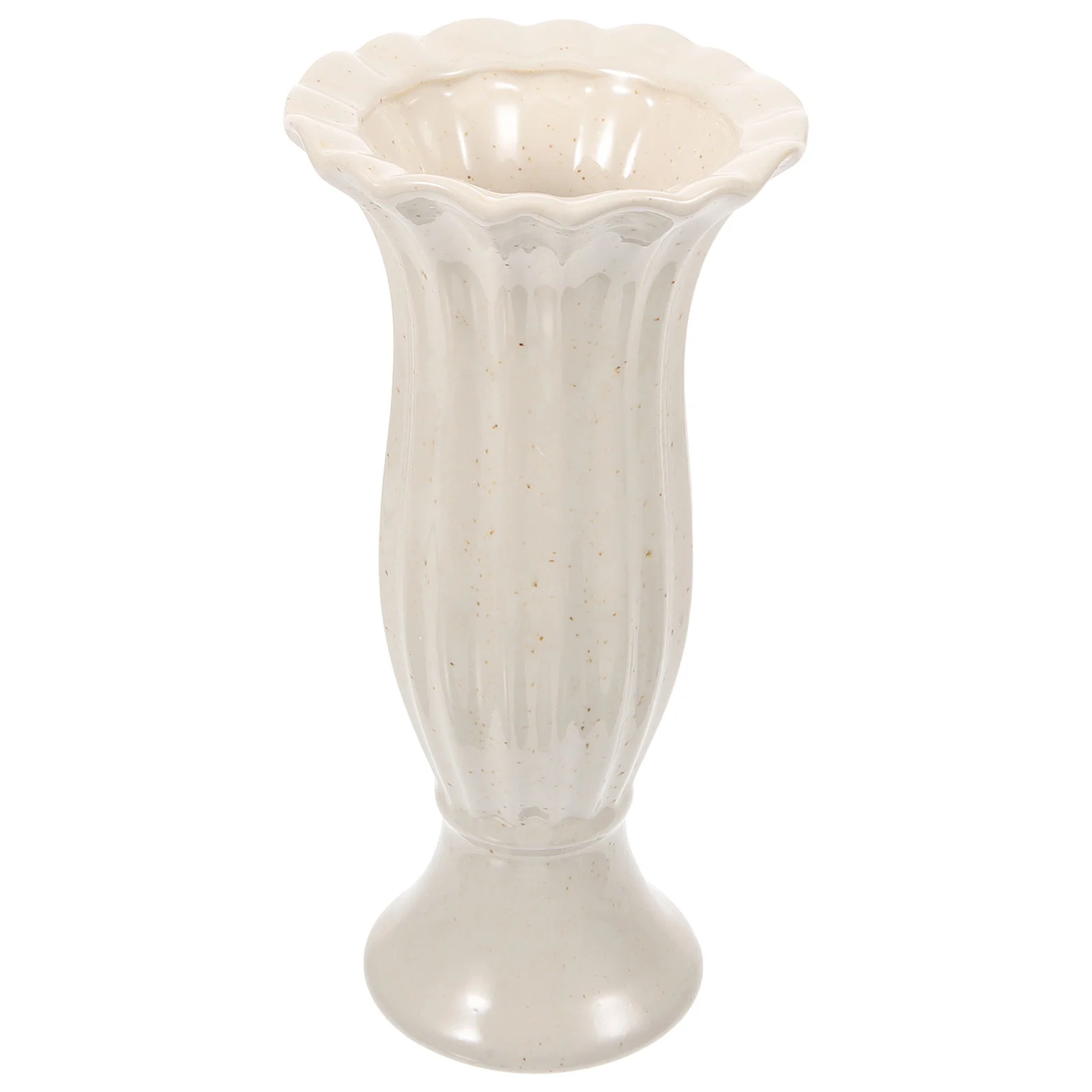 Cemetery Decoration Decorations Beige Vase Adornment Memorial Flower Decorate Father 2