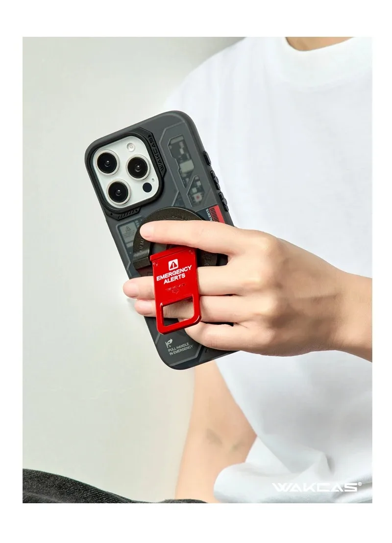 Wakcas Black Emergency Panel iPhone Case