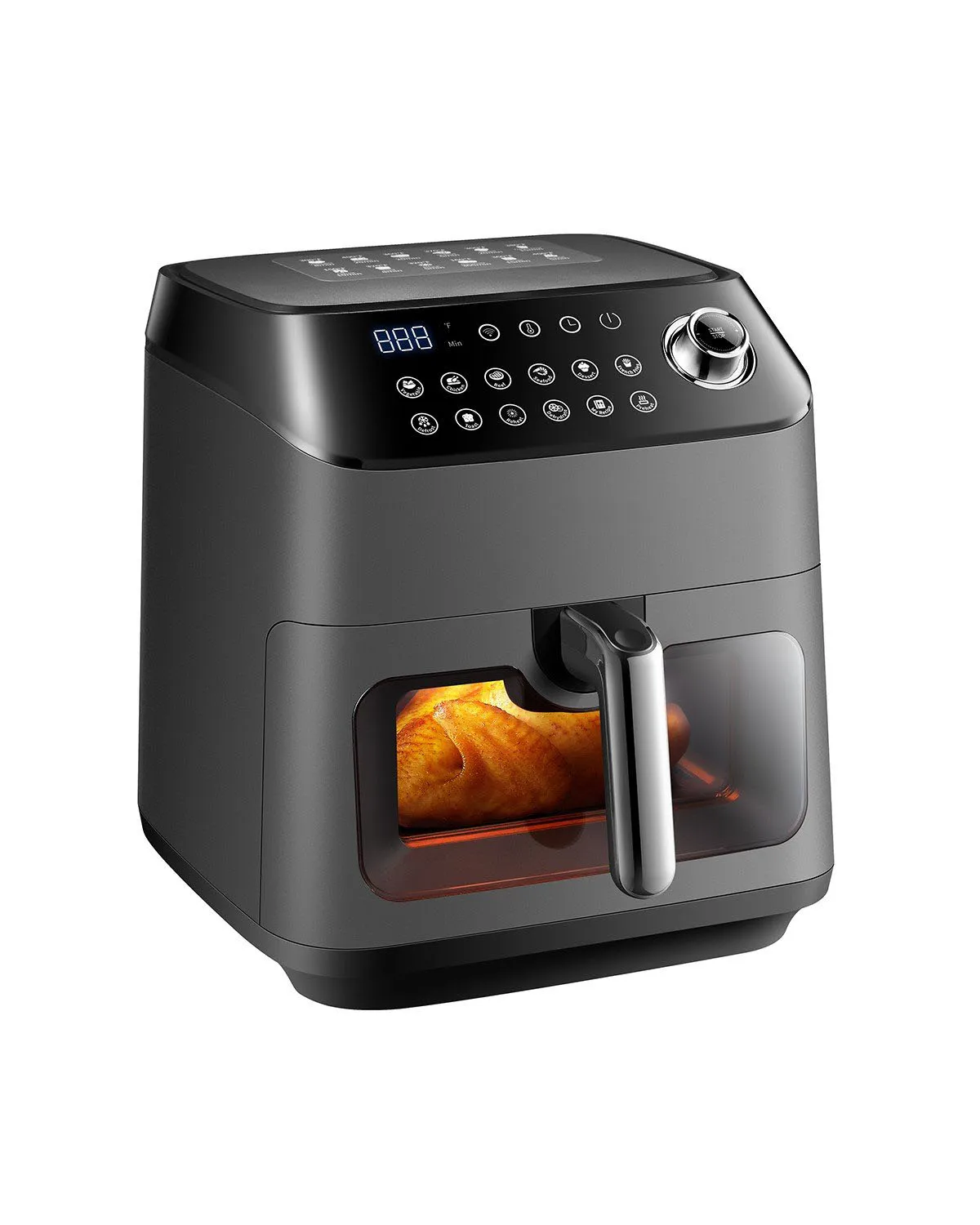 Visible No Oil Air Fryers Digital Oven Machine Oil Free Chips Electric Hot Air Deep Fryers Without