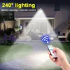 Super Bright 1000W Led Light with Motion Sensor Outside Solar Lights IP65 300㎡ Solar Lamps for The Garden Solar Outdoor Lighting 4