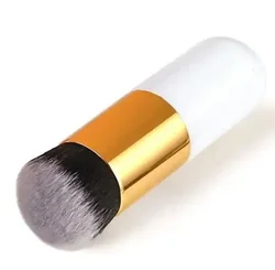Premium Foundation and BB Cream Makeup Brush - Seamless Application and Flawless Finish (Platinum)