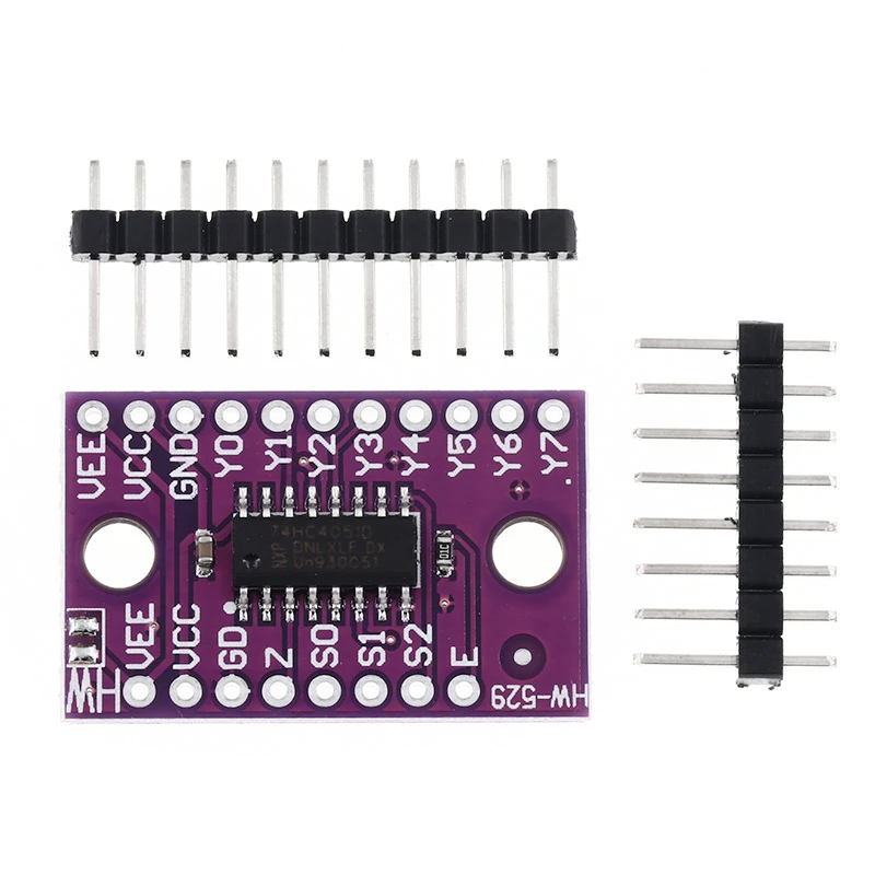 74HC4051 8 Channel Analog Multiplexer Selector Module Multiplexers ...
