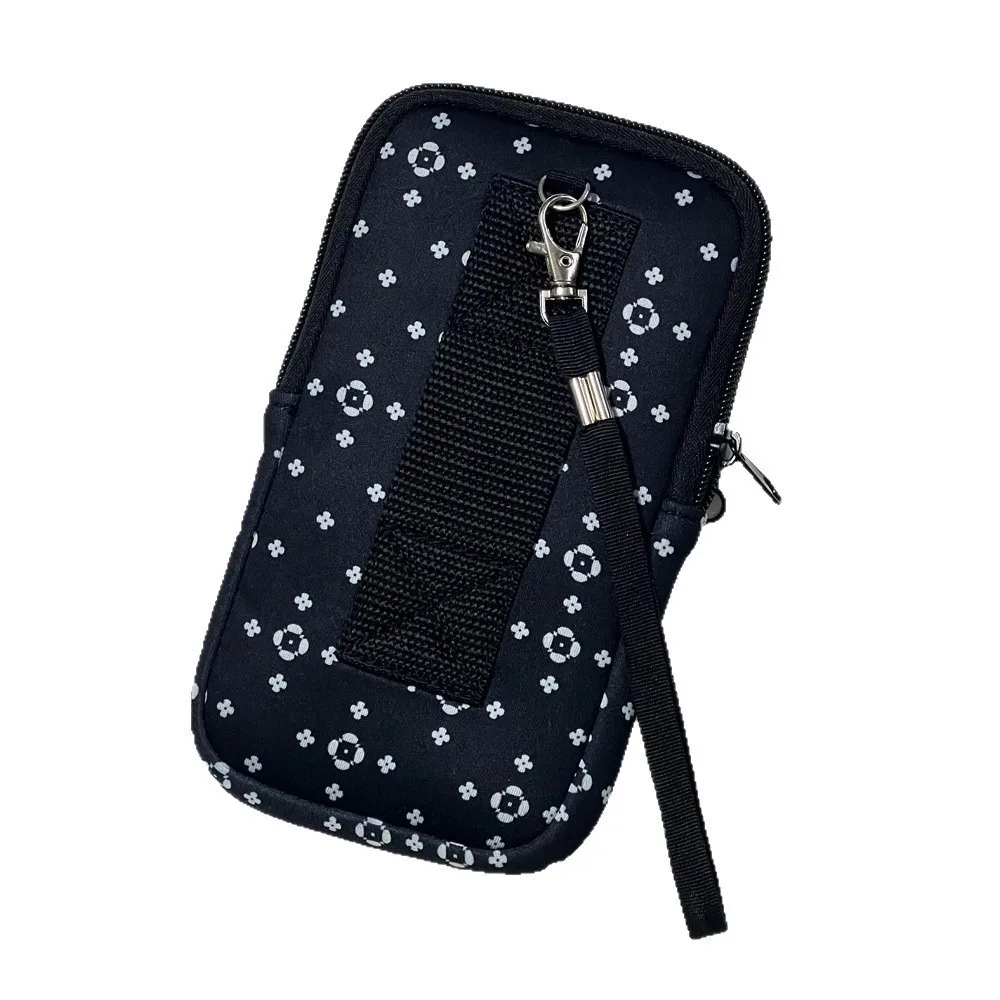 Neoprene Zipper Phone Bag with Handle - Protective & Dustproof Pouch for Portable Power Source