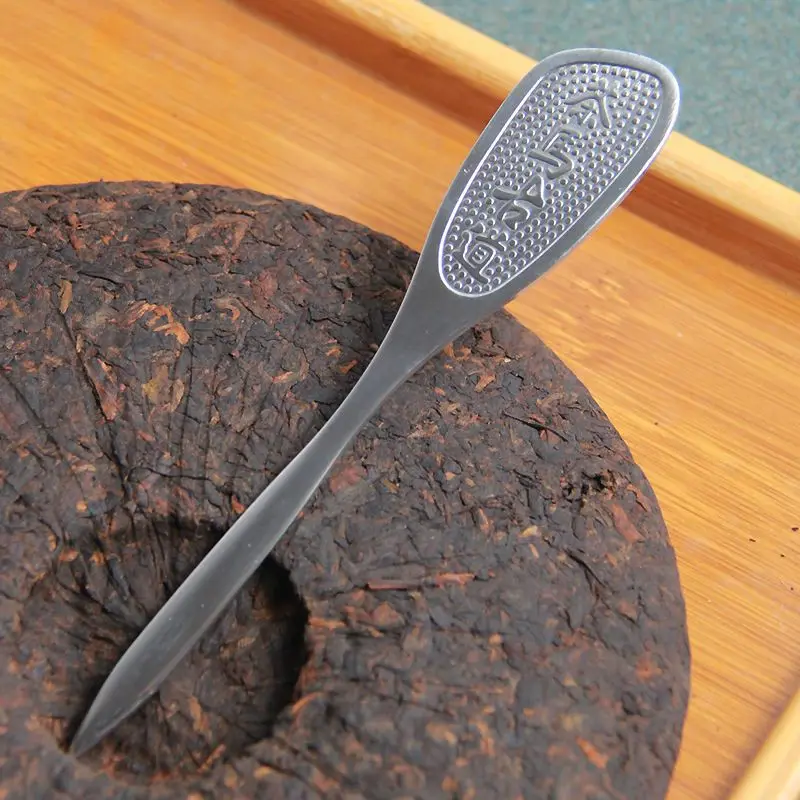 Stainless steel ancient horse tea knife prying tea cake tool Pu 'er kung fu ceremony set accessories