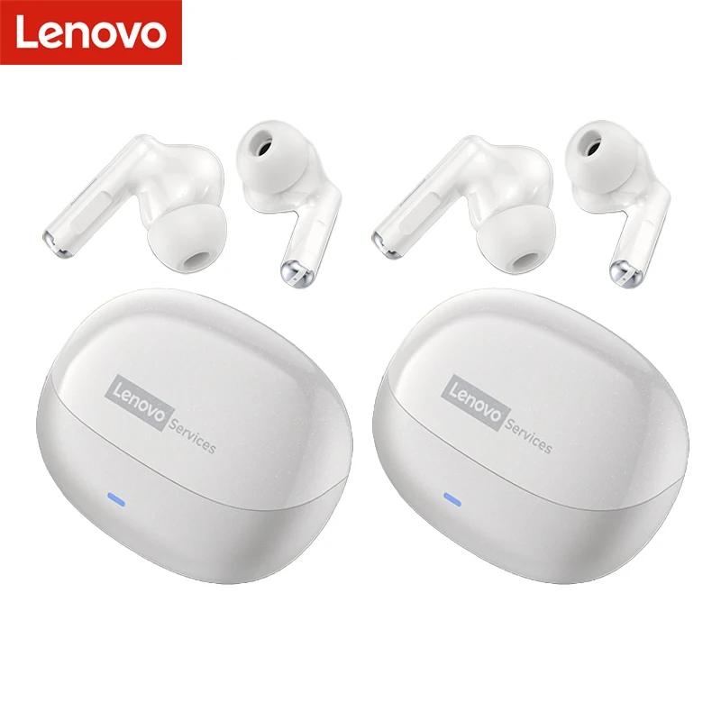 Lenovo Wireless Bluetooth Noise-Reduction Earbuds with Touch Control