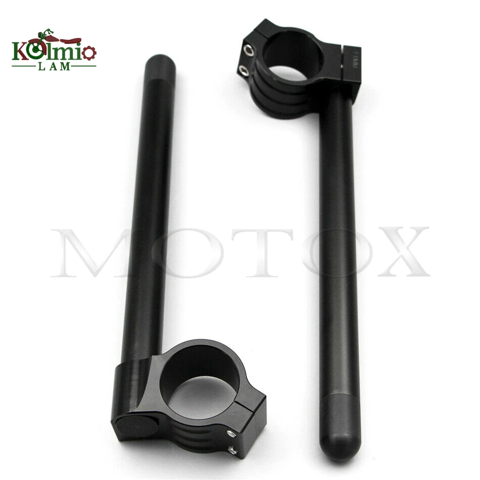 

41MM Clip-On Fork Tube Handlebar For Ninja 400 ZX6R/9R/10 EX650R GPZ1100 SV650/S GSXR600/750 GSF400/600 GSX600/750/1100 Thruxton