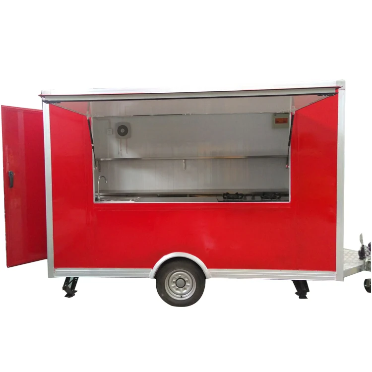 Commercial Mobile Coffee Food Truck Mobile Street Food Traile  For Sale  USA