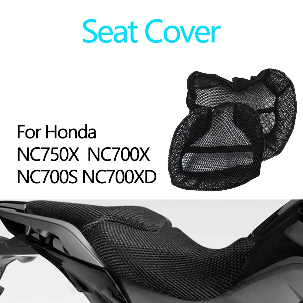 3D Mesh Cushion Breathable Protection Seat Cover for Honda NC750X NC700X NC700S NC700XD NC 750X 700X 700S 700XD Motorcycle