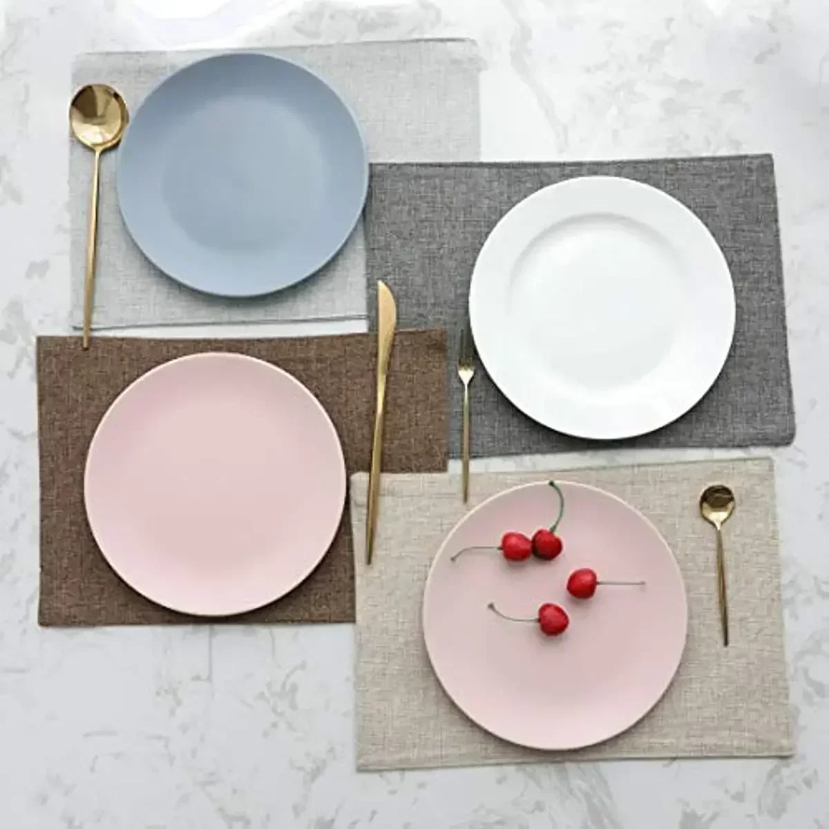 Linen Heat-Resistant Placemats 2