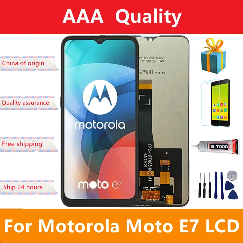 

6.5"; Original LCD For Motorola Moto E7 Lcd Screen Display Touch Digitizer Assembly For Moto E7 Power LCD Diaplsy E7i Power LCD