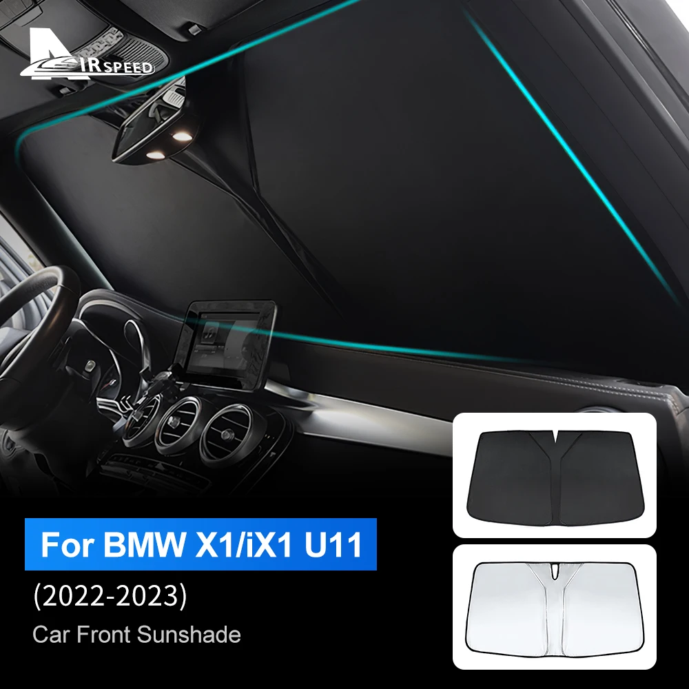 Car Accessories For BMW X1 U11 20222023 IX1 Foldable Sun Umbrella