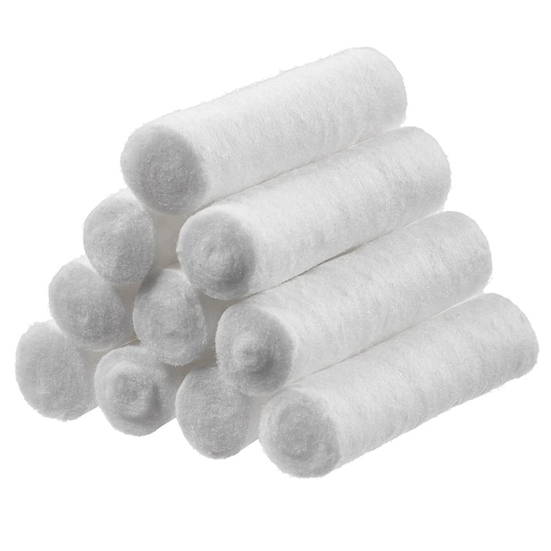 1000PCS  Gauze Rolls, Cotton Rolls Super Absorbent Nosebleed Plugs For Mouth 6