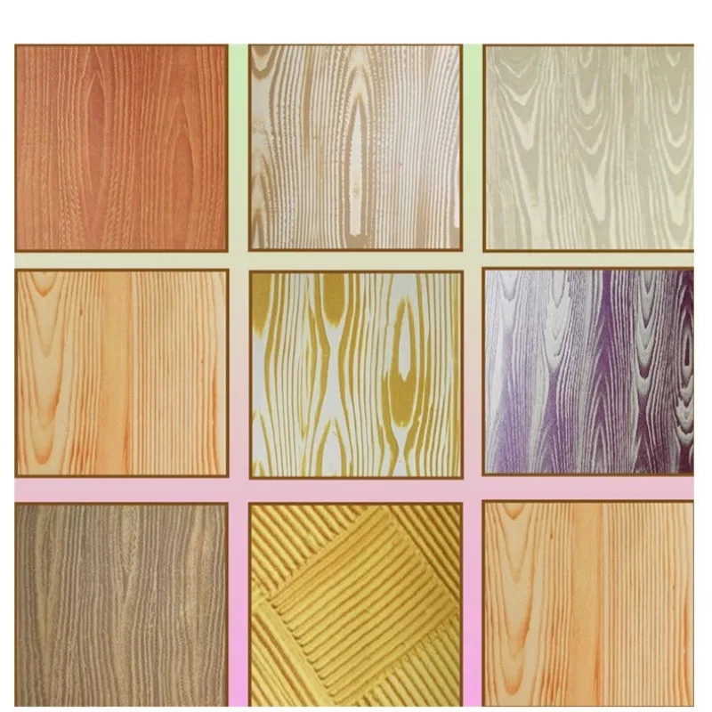 Rubber Roller Brush Painting Tool Reusable Imitation Wood Graining Wall Painting Roller Home Decor Art Embossing DIY Graining