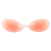 Lift up women's breasts with this strapless, invisible, and push-up silicone bra. This backless bra is designed to provide a sexy and natural look while also offering nipple cover.