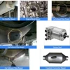 75/150g Metel Exhaust System Paste Car Pipes Repair Sealant High Temperature Pipe Glue Air Leaks Plugging Repair Adhesive Filler 6