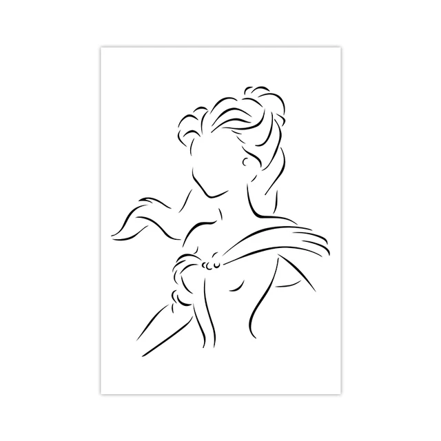 Disney Ariel Silhouette Printable