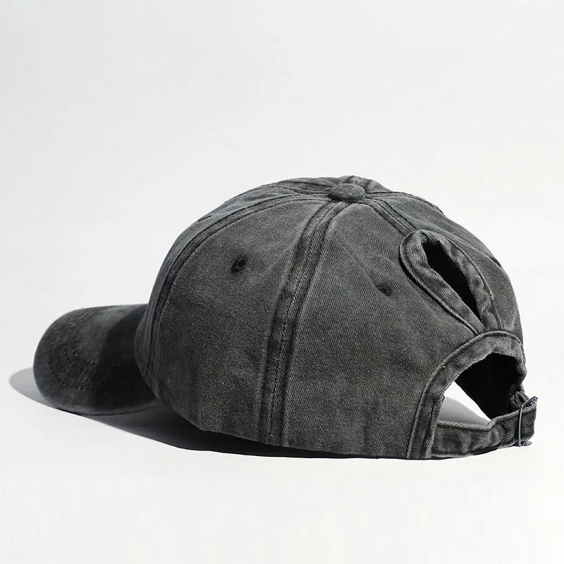 High Ponytail Baseball Cap for Women Spring Summer Sun Hat Running Snapback Hat Messy High Bun Women's Caps Female Casquette 5