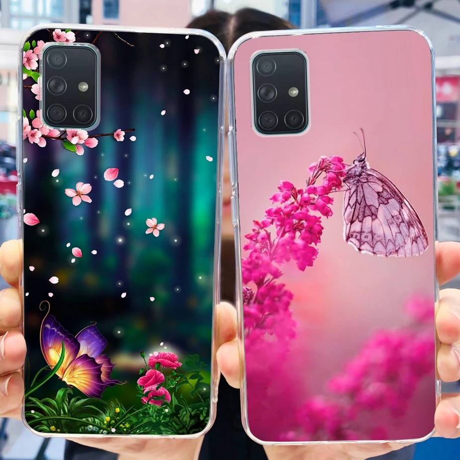 Stylish Painted Soft Silicone Phone Case with Bumper